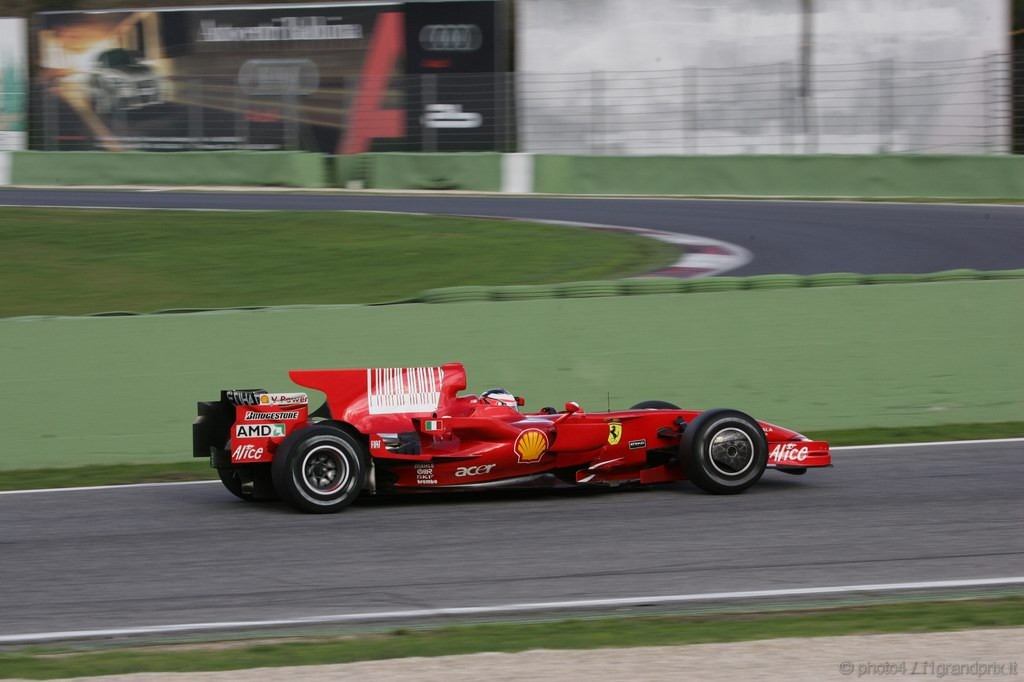 Test Ferrari F2008 Italian F3 Drivers Vallelunga